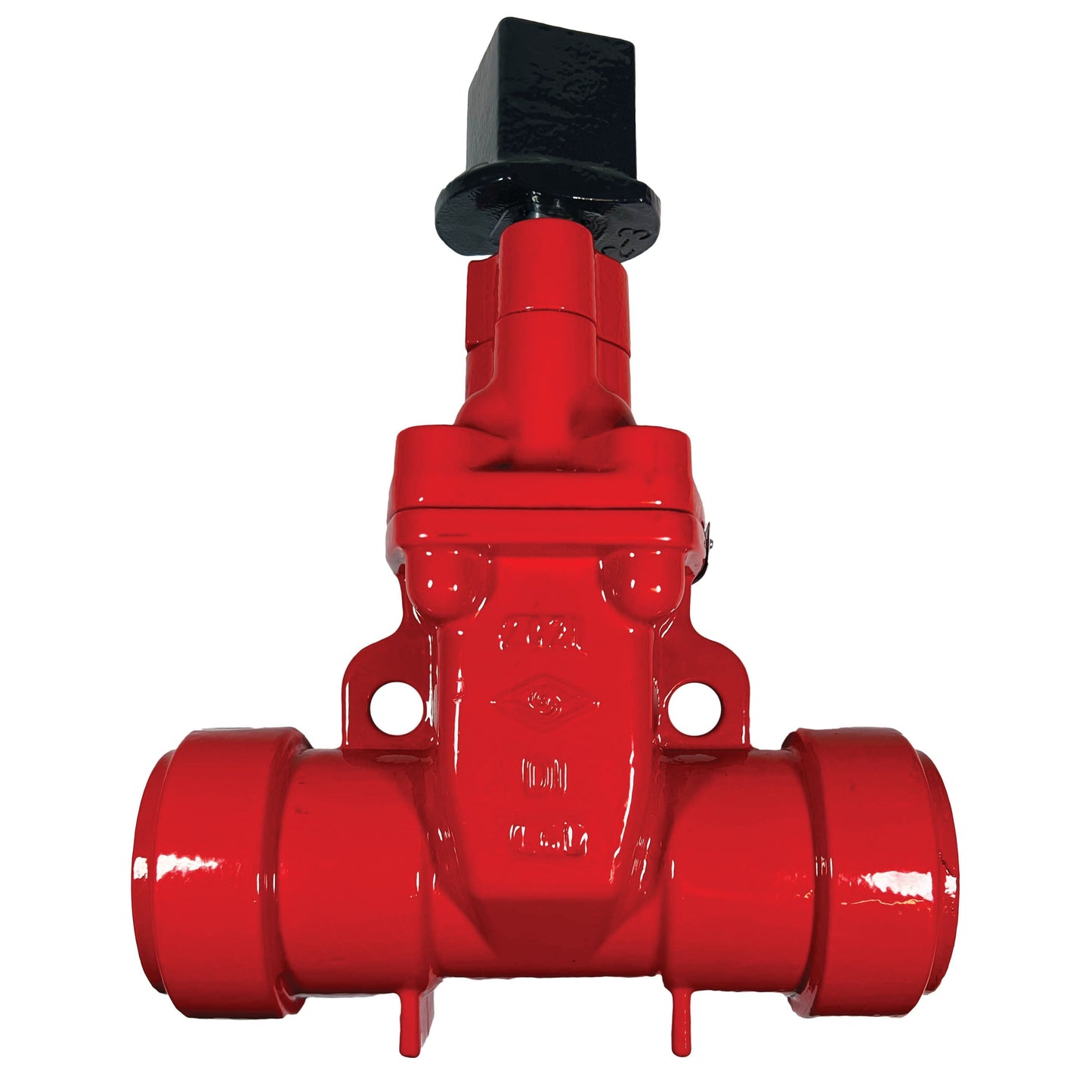 8" DI, RT X RT Gate Valve, NRS W/ OP NUT - Fittings N' Valves