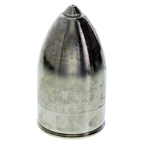 Hoffman Air Valve 401440 40, 1/8" Angle Steam Radiator Air Valve - Fittings N' Valves