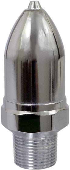 3/4" x 1/2" Straight Hoffman Style Steam Air Vent; Heat Regulator Float Type Valve; Straight Mount; NPT; Chrome Plated Steel - Fittings N' Valves