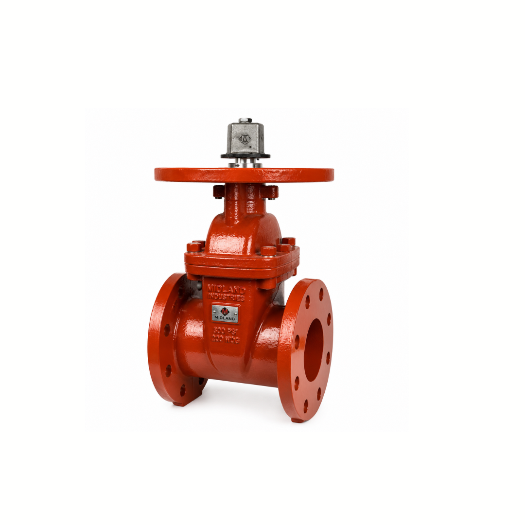4" DI FL X FL Gate Valve NRS AWWA C515 - Fittings N' Valves