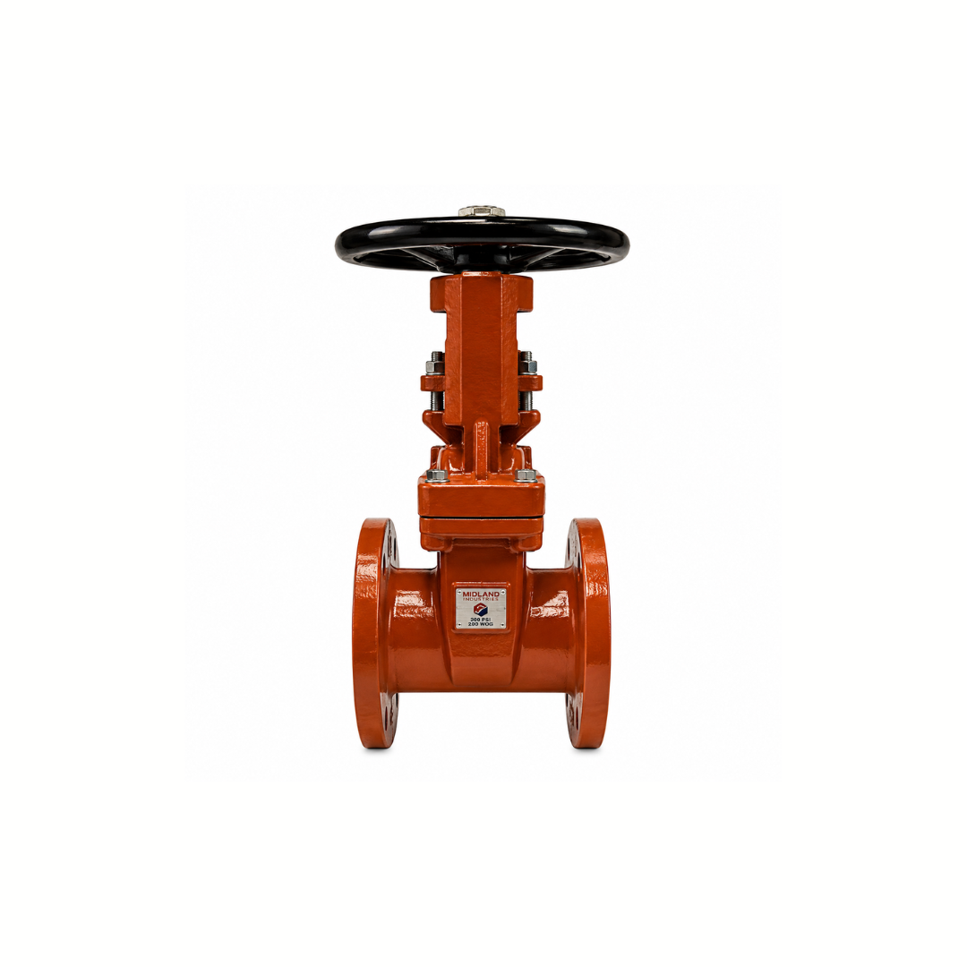 8" DI FL X FL Gate Valve NYC OS&Y AWWA - Fittings N' Valves