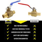 REVALVED PEX Full Port 3/4" Brass Ball Valve – Lead-Free