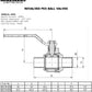 REVALVED PEX Full Port 3/4" Brass Ball Valve – Lead-Free