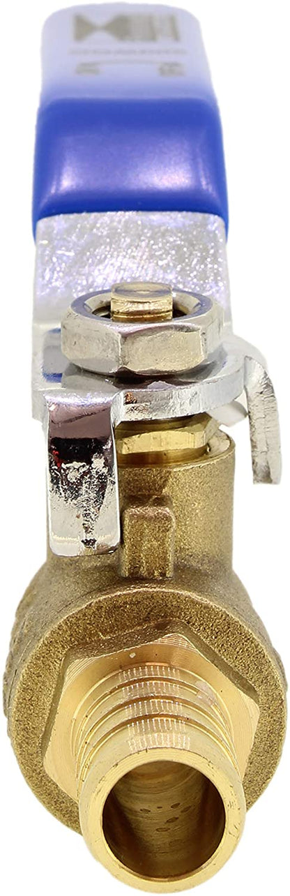 REVALVED PEX Full Port 1/2" Brass Ball Valve – Lead-Free