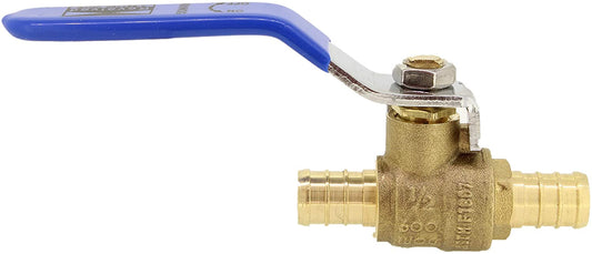 REVALVED PEX Full Port 1/2" Brass Ball Valve – Lead-Free